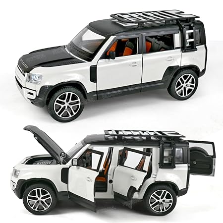 VikriDa 1:24 Land Rover Defender 110 White