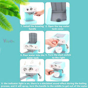 VikriDa Kids Coffee Maker Toy Set
