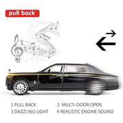 VikriDa Rolls-Royce Phantom Diecast Car Black
