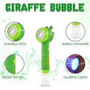 VikriDa Green Giraffe Bubble Machine Gun