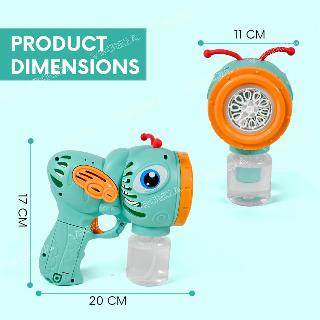 Automatic Honey Bee Bubble Gun with LED Light