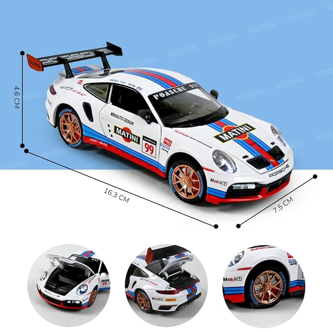 VikriDA 1:18 for Metal Martini Alloy Scale Model Car Toy - Simulation Collection Model Toy Car