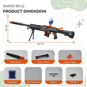 VikriDa M416 DIY Assemble Ball Blaster Gun