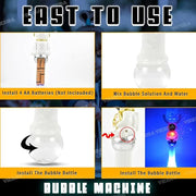 VikriDa Astronaut LED Bubble Stick Toy