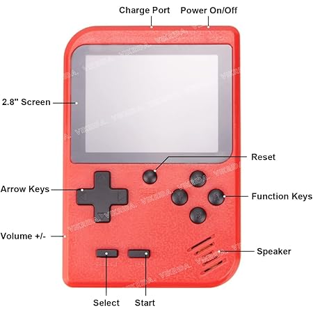 VikriDa Mini Handheld Retro Game Console