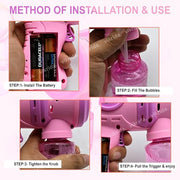 VikriDa Leak Proof Automatic Bubble Gun