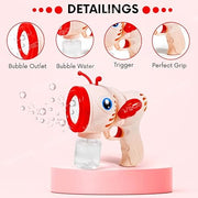 VikriDa Pink Honey Bee Bubble Gun