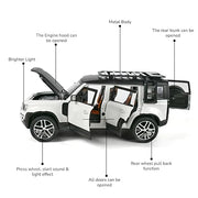 VikriDa 1:24 Land Rover Defender 110 White