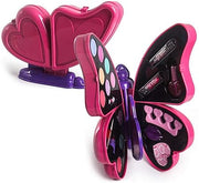 VikriDa Butterfly Makeup & Nail Art Kit Pink