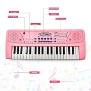 VikriDa Pink 37 Key Piano Toy