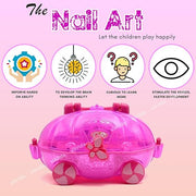 VikriDa Pink Car Shape Makeup Kit