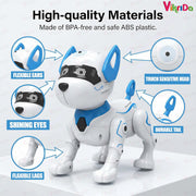 VikriDa Stunt Dance RC Robot Dog for Kids