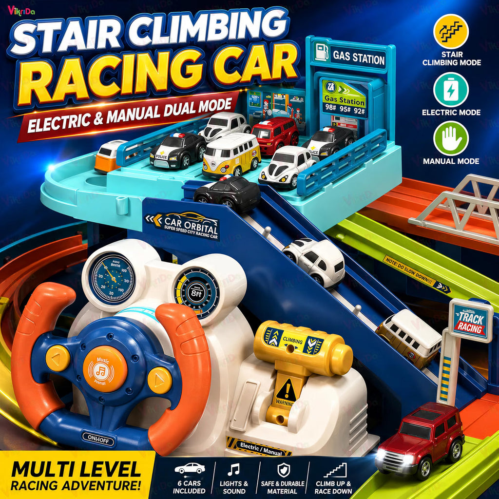 VikriDa Urban Rail Adventure Track Toy