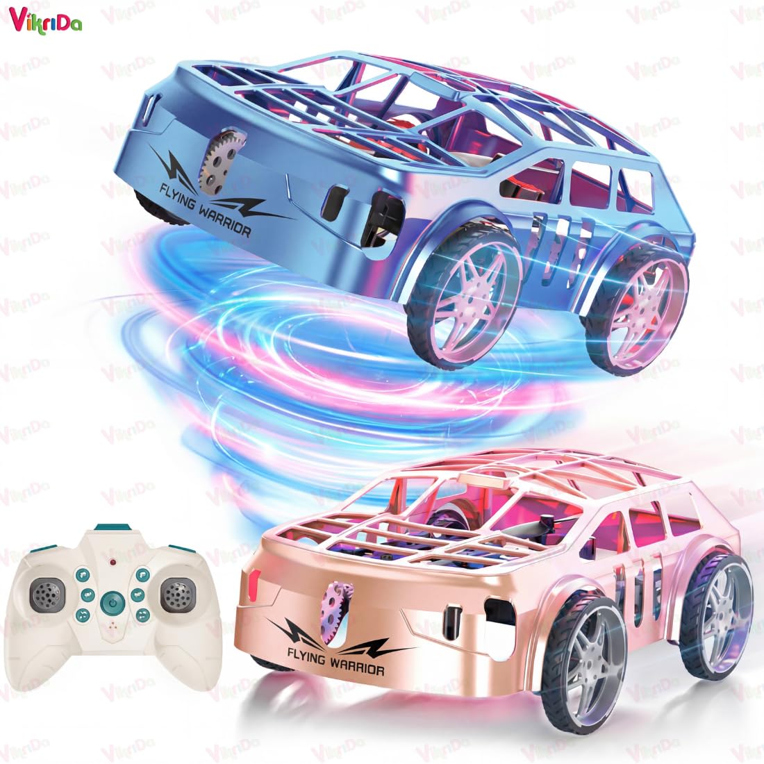 VikriDa RC Flying Falcon Stunt Car – Remote Control Stunt Car for Kids