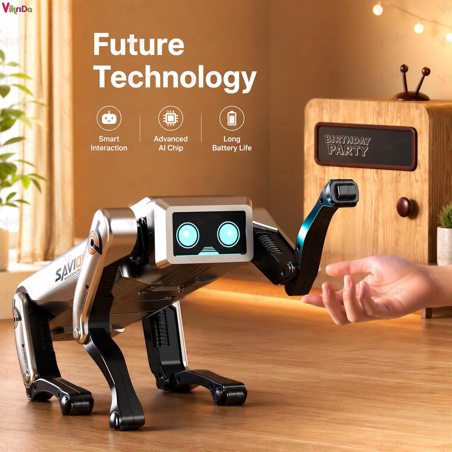 VikriDa Programmable RC Interactive Robot