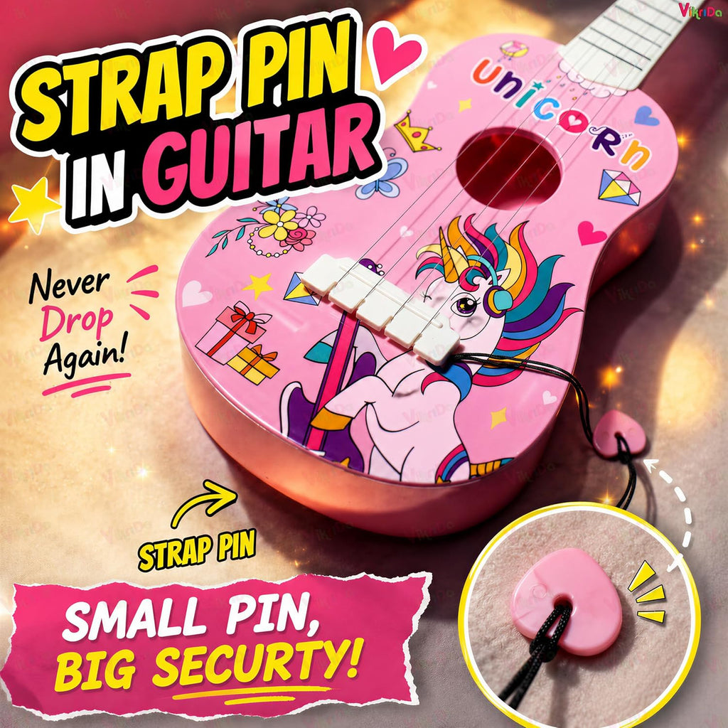 Unicorn Kids Toy Guitar