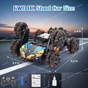 VikriDa Multicolor 6WD RC Drift Stunt Car