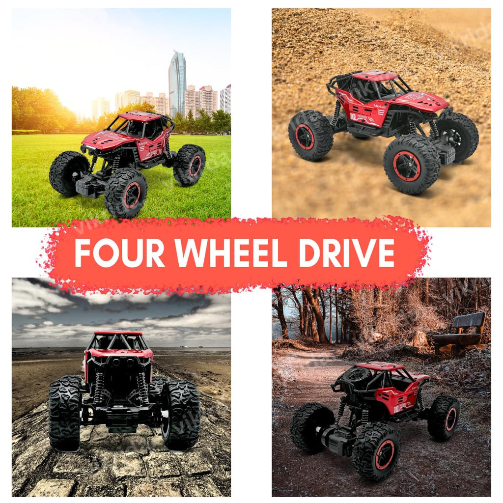 VikriDA Remote Control Car for Kids,Monster Truck Rock Crawler Climbing RC Toy