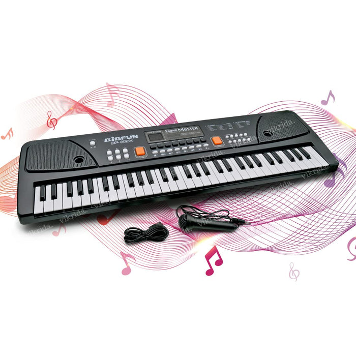 VikriDa 61 Key Keyboard With Mic