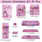 VikriDa 41 Piece Pink Stationary Kit