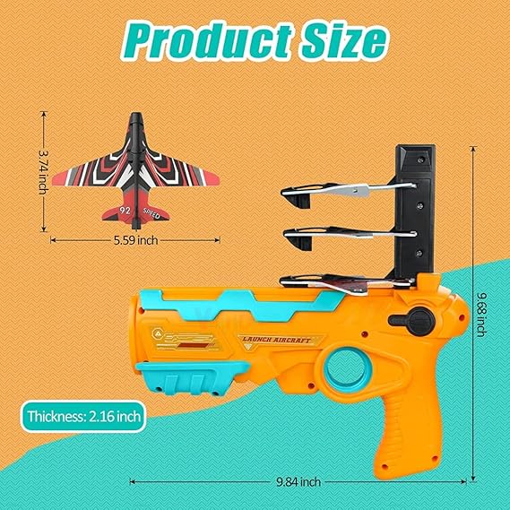 VikriDa Airplane Launcher Toy with 4 Aircrafts