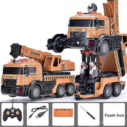 VikriDa RC Excavator Robot Truck With Sound