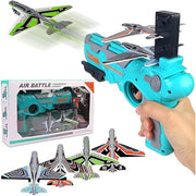 VikriDa Airplane Catapult Launcher Toy Orange
