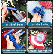 VikriDa Blaster Reveal Shield Soft Bullet Toy