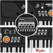 VikriDa 49 Key Piano Laptop Set