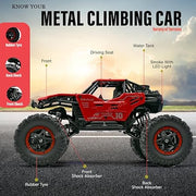 VikriDa Red 1/18 RC Mist Spray Crawler