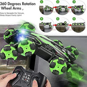VikriDa 360 Rotating 2.4GHz RC Drift Stunt Car Toy