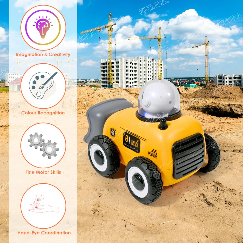 VikriDa Front Loader Construction Vehicle for Kids