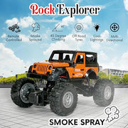 VikriDa Orange RC Mist Spray Rock Crawler