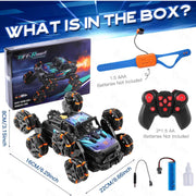 VikriDa Eight-Wheel Tattoo Off-Road RC Car for Kids