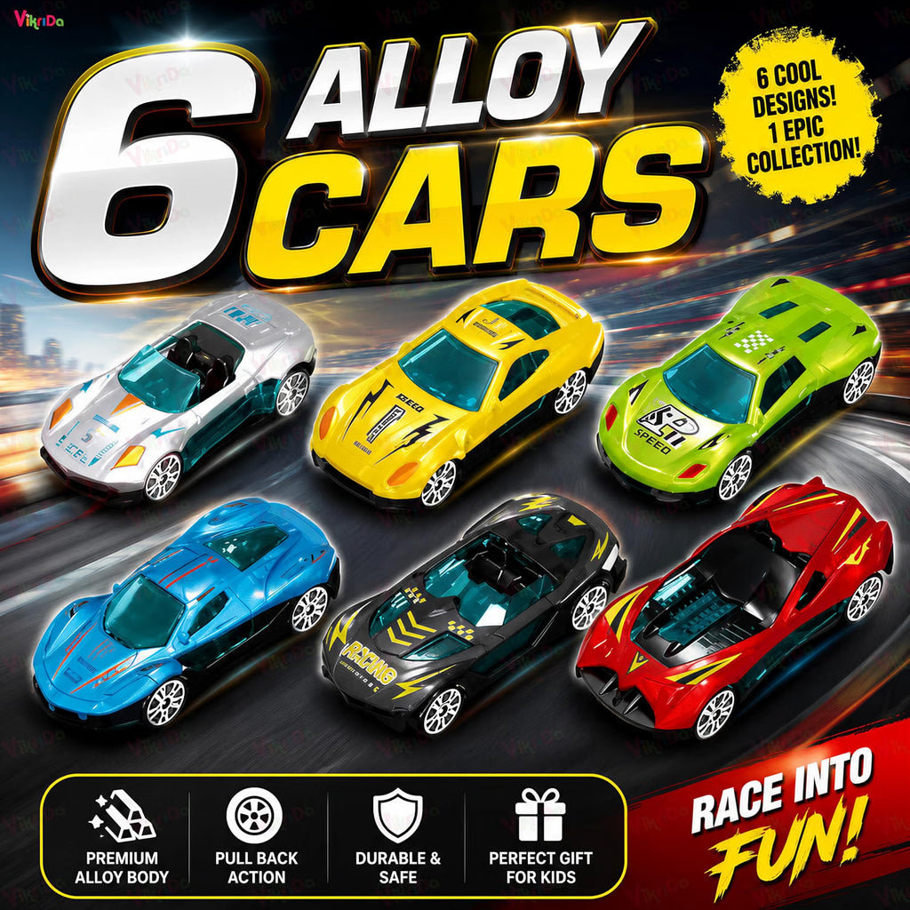 VikriDa Big Hauler Fire Truck Race Set