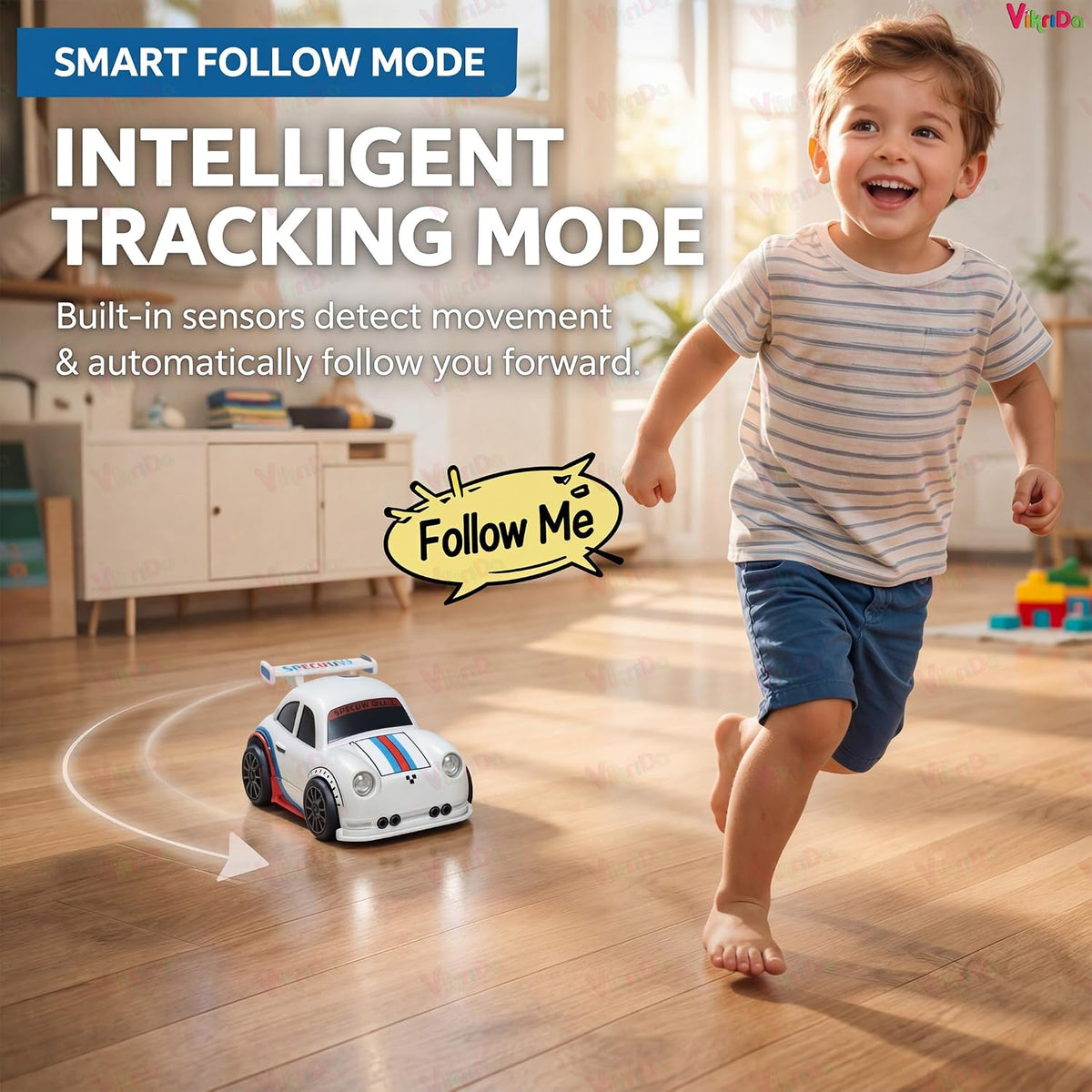 VikriDA 2.4G Mini RC Drifting Racing Car