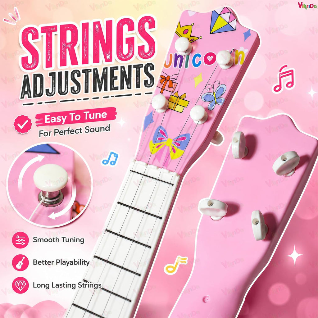 Unicorn Kids Toy Guitar