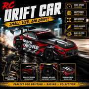 VikriDa Red RC Rapid Drift Car – Remote Control Drift Toy for Kids