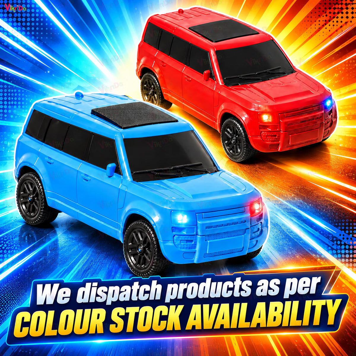 VikriDa Car Shape Bluetooth Speaker
