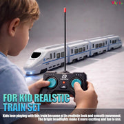 VikriDa High-Speed RC Rail Car – Remote Control Truck Toy for Kids