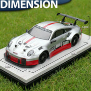 VikriDa RC Grey Red Cooper Drift Car for Kids