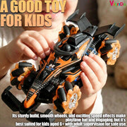 VikriDa Orange Double Smoke Formula Car for Kids