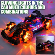 VikriDa Orange Double Smoke Formula Car for Kids