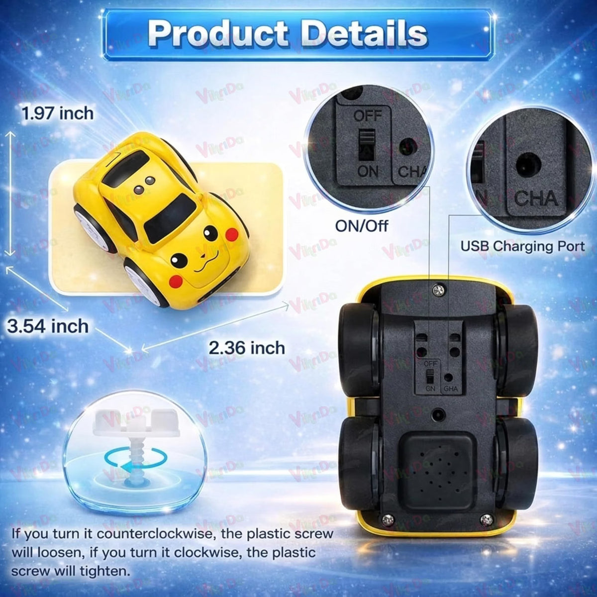 Mini Follow-Me Smart RC Car