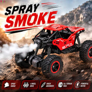 VikriDa Red Smoke Metallic Monster Truck for Kids
