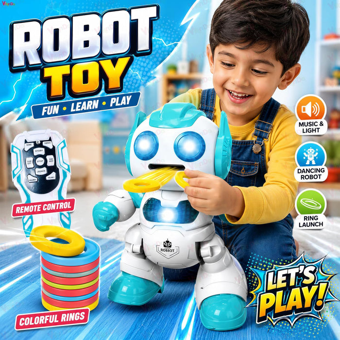 VikriDa RC Intelligent Robot – Remote Control Robot Toy for Kids