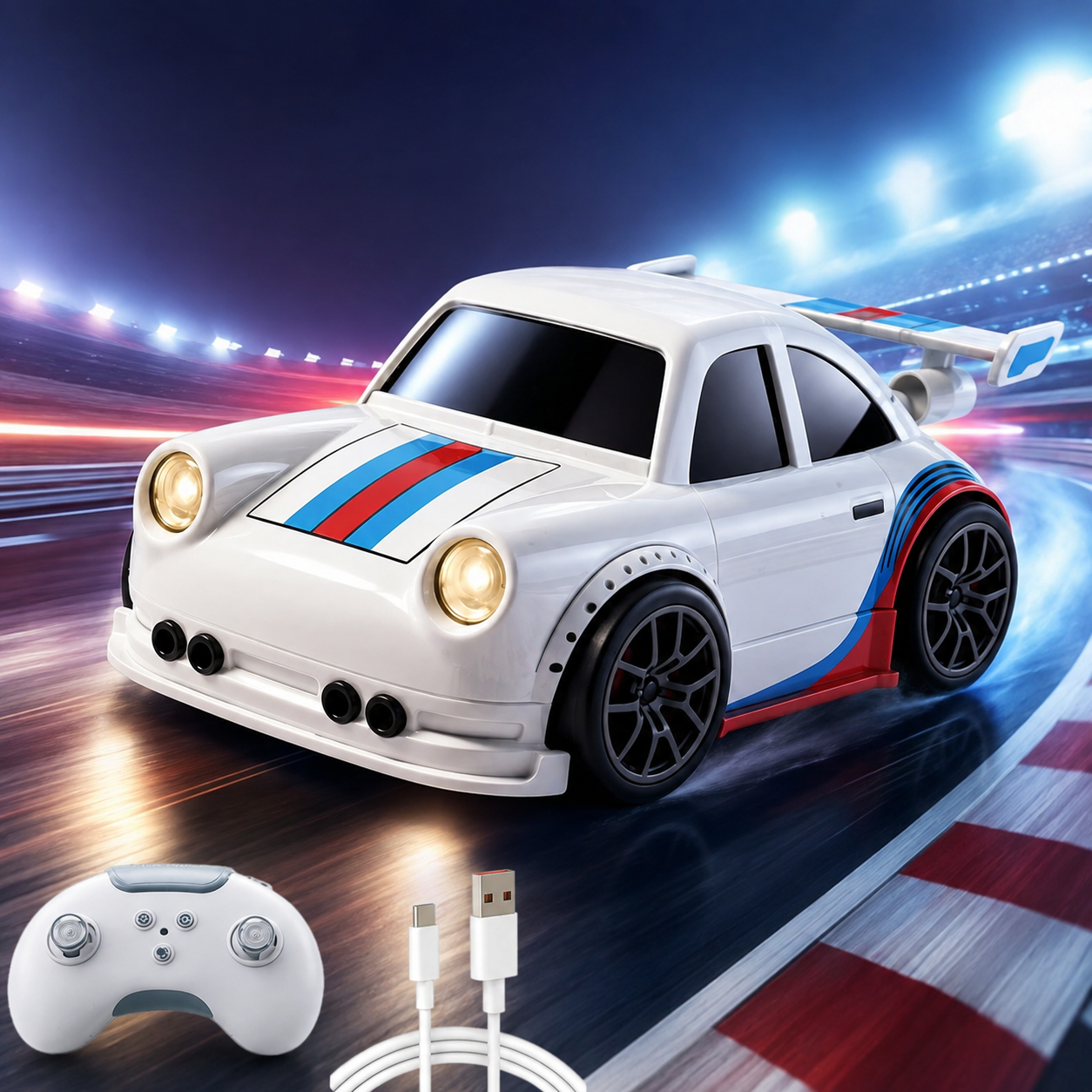 VikriDA 2.4G Mini RC Drifting Racing Car