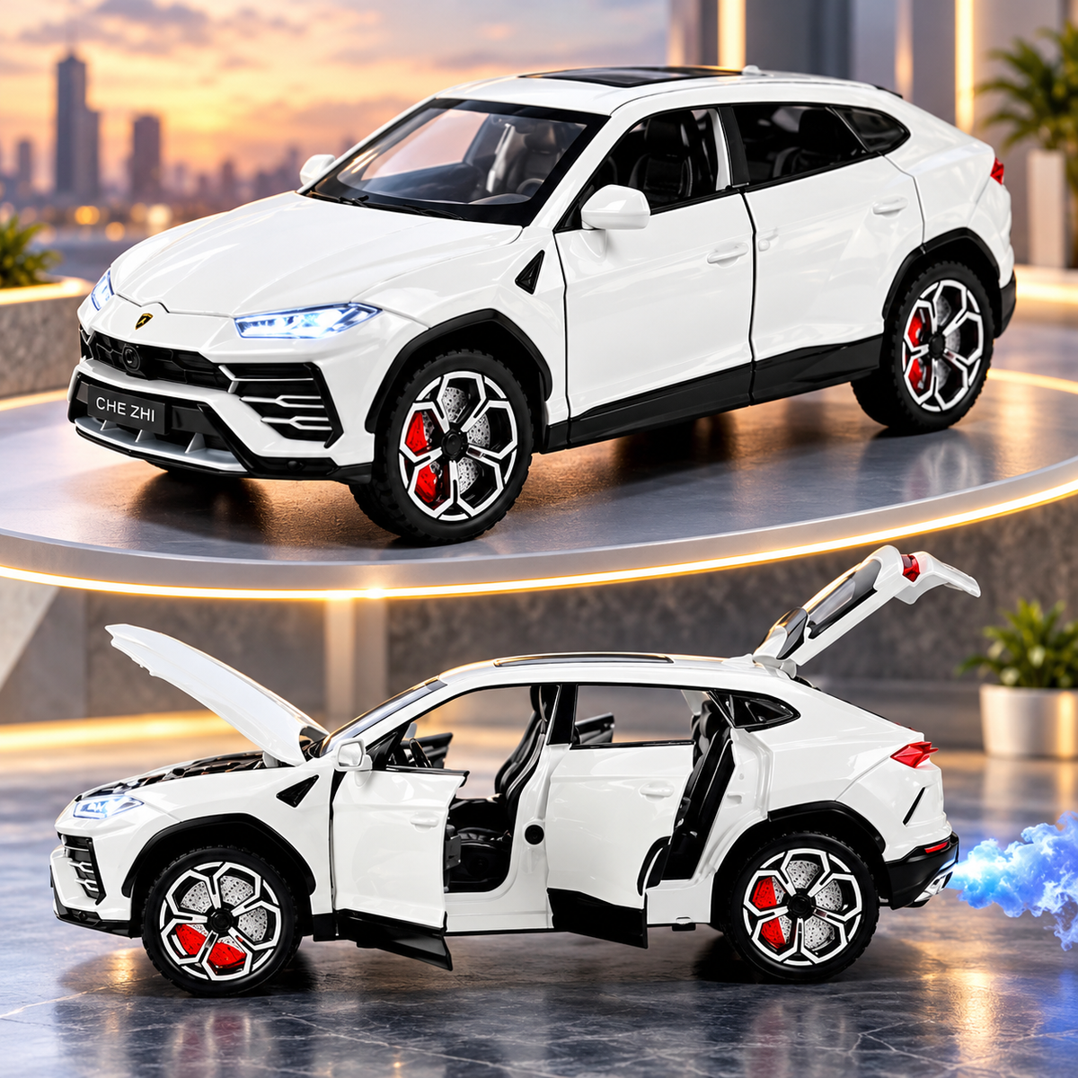 VikriDA 1:24 Lambo Urus White