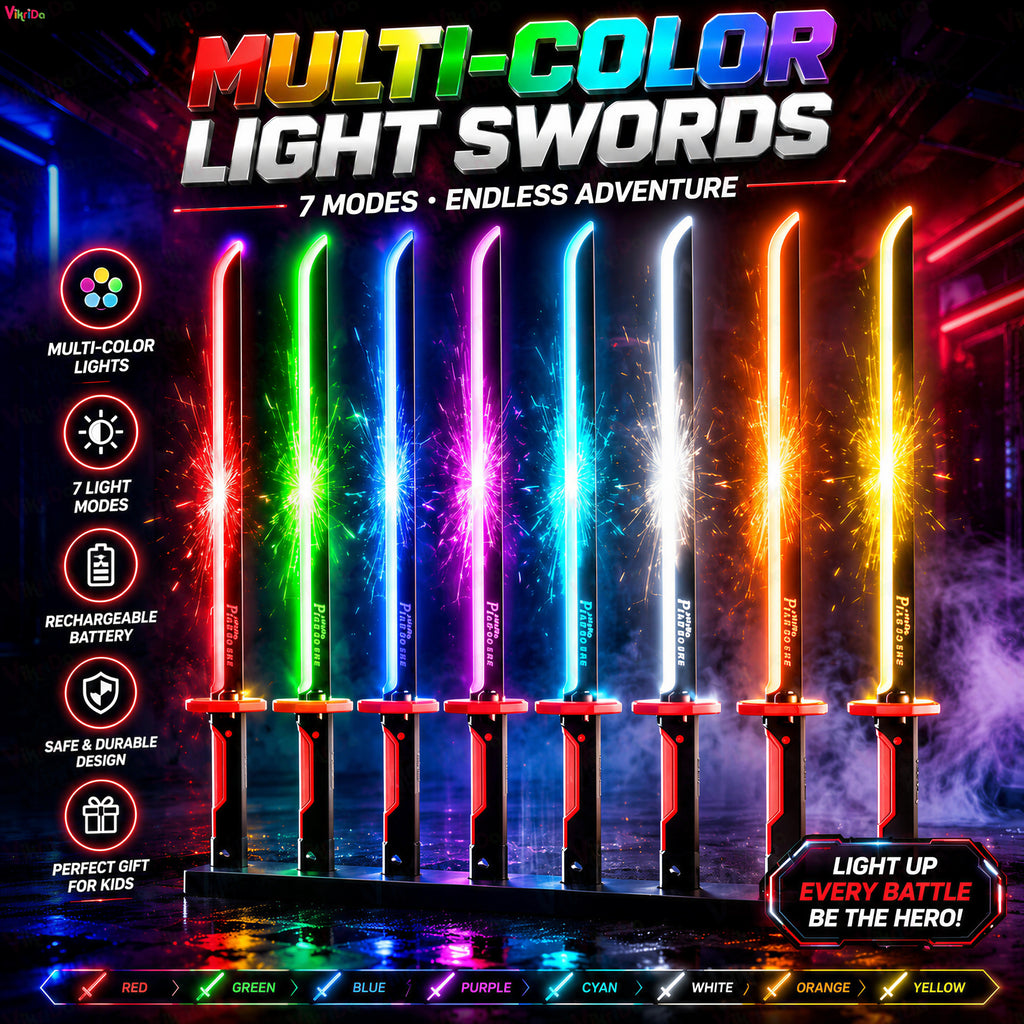 VikriDA Neon Spark Blade Sword